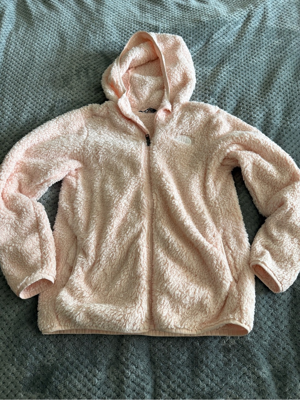 The North Face Pale Pink Sherpa Hoodie